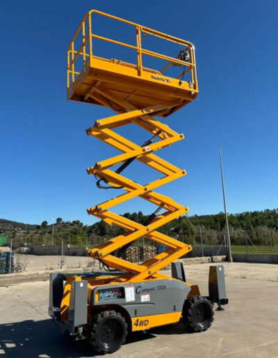 All Terrain diesel scissor lift hire Geelong 05